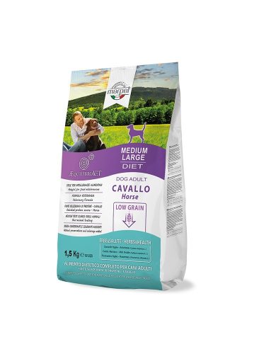 CB035/015 AEQUILIBRIAVET DOG MEDIUM CAVALLO -LÓ 1,5KG MONOPROTEINES DIÉTÁS TELJES ÉRTÉKŰ TÁP TÁPLÁLÉK INTOLERANCIA CSÖKKENTÉSÉRE. FEHÉRJEFORRÁS - LÓHÚS.